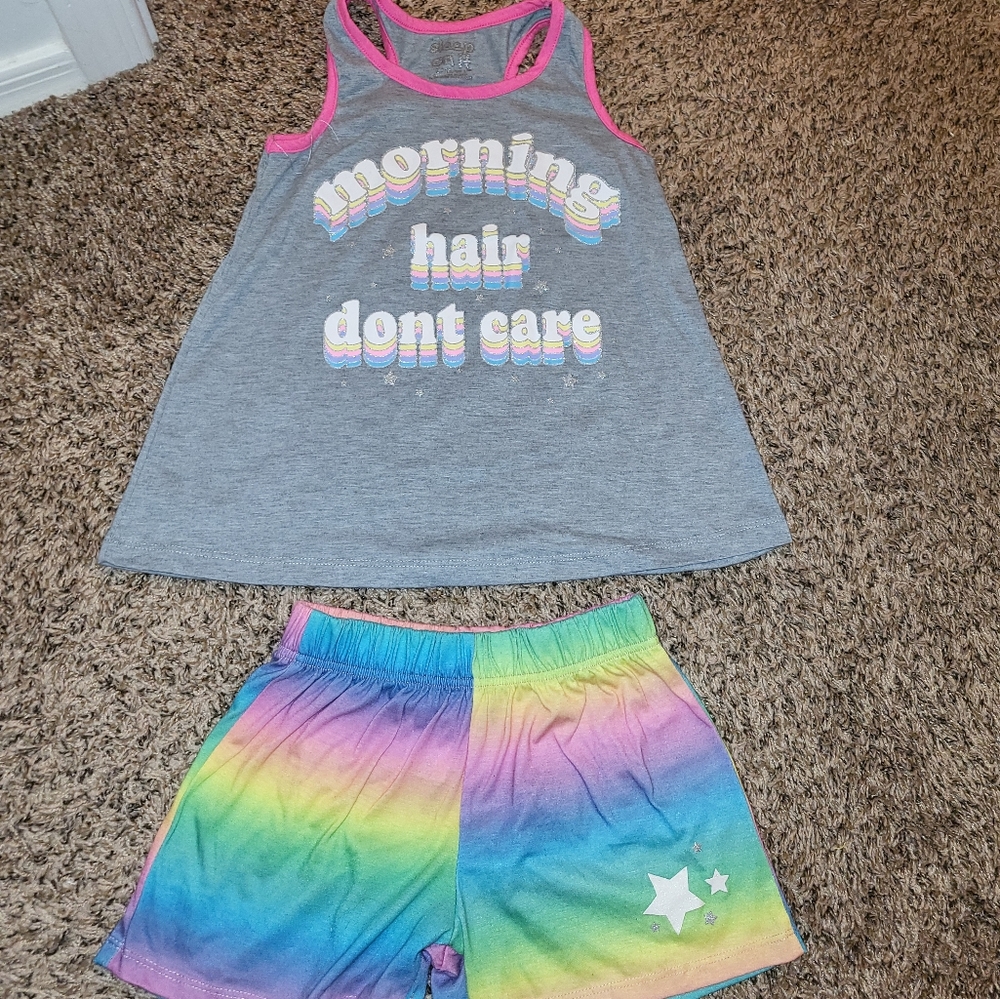 Girls shorts pajama set - Picture 2 of 5